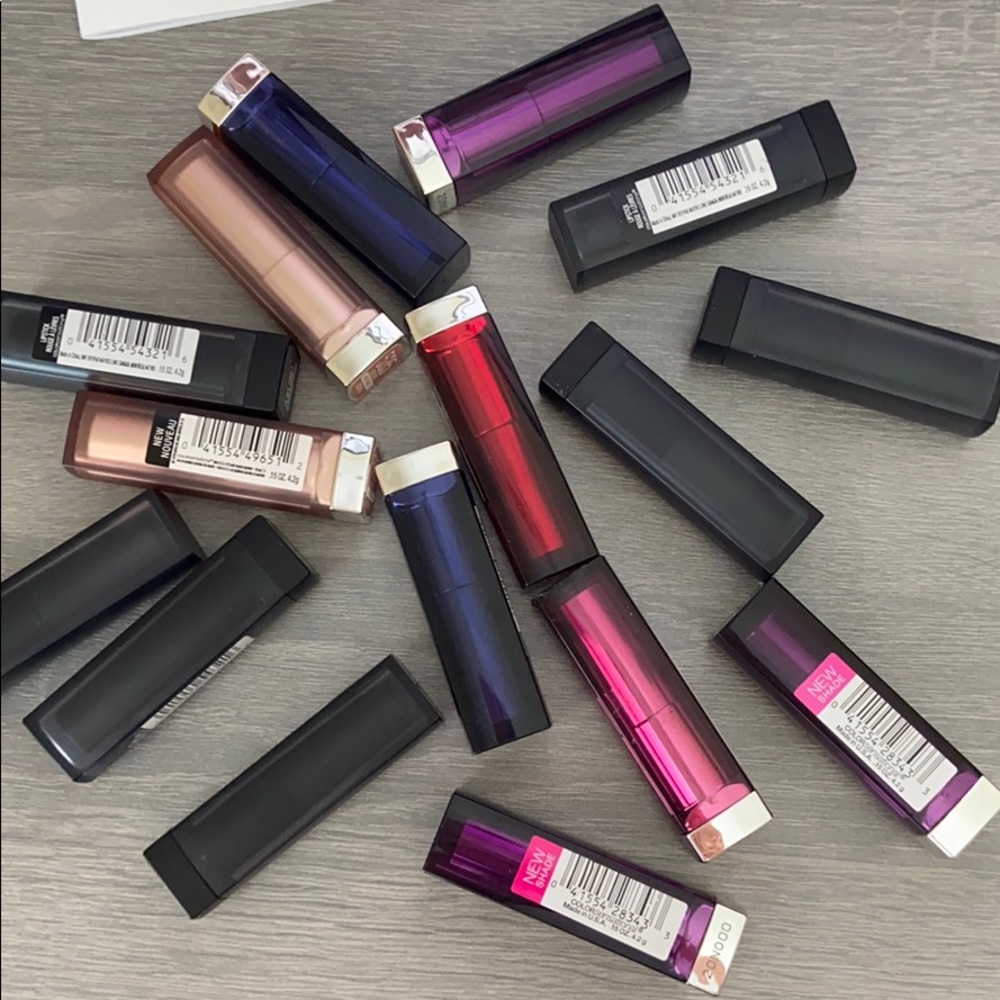 Fun Bright Colored Maybelline Lipsticks